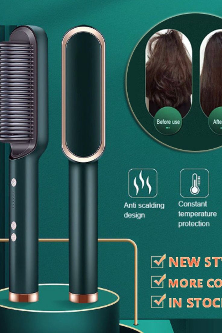 Cepillo Alisador Sleek Bivolt 3 en 1