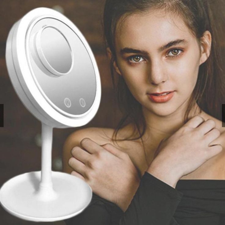 ESPEJO MAQUILLAJE + RODILLO FACIAL